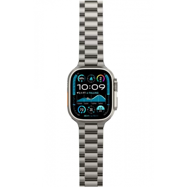 Spigen SGP Modern Fit Titanium Λουράκι Μπρασελέ για Apple Watch SERIES 49mm/46mm/45mm/44mm - Natural ΤΙΤΑΝΙΟ - AMP09105